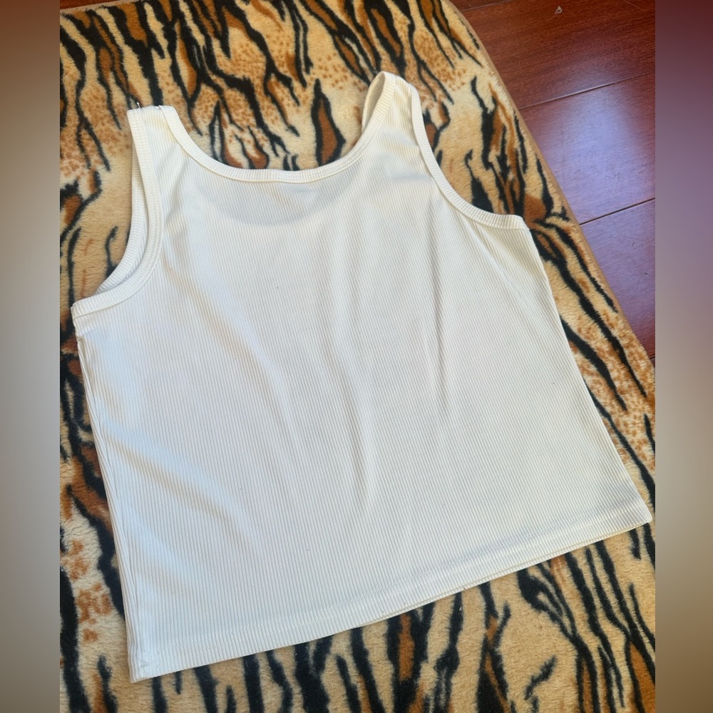 White Graphic buffalo 66 / Sylvia Plath quote Tank Top - Picture 7 of 11